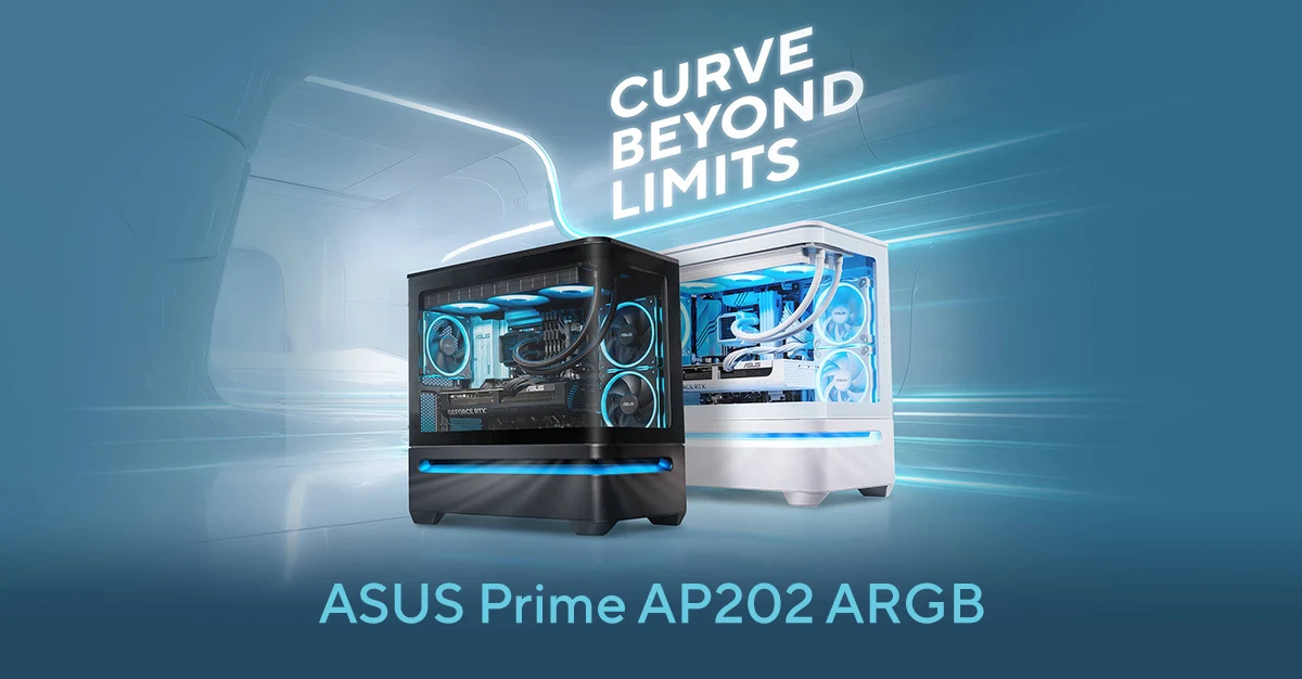 ASUS Prime AP202 ARGB Micro ATX Casing - Black Price in Bangladesh